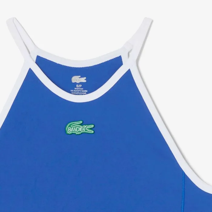 TShirts and Tops Women Lacoste Women039s Lacoste X Bandier All Motion Colorblock Tank Blue Siy