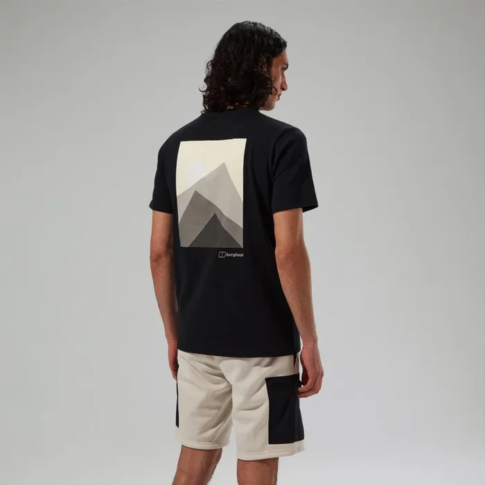 TShirts Men Berghaus MTN Silhouette Short Sleeve TShirt Black TShirts Men Berghaus MTN Silhouette Short Sleeve TShirt Black