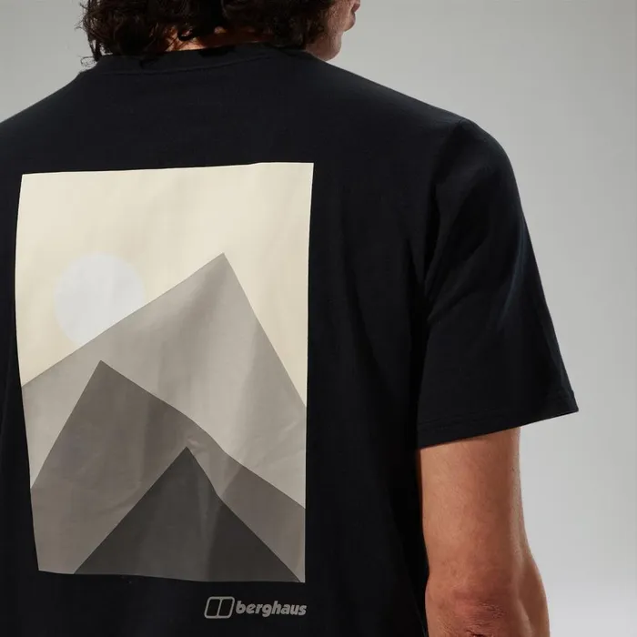 TShirts Men Berghaus MTN Silhouette Short Sleeve TShirt Black TShirts Men Berghaus MTN Silhouette Short Sleeve TShirt Black