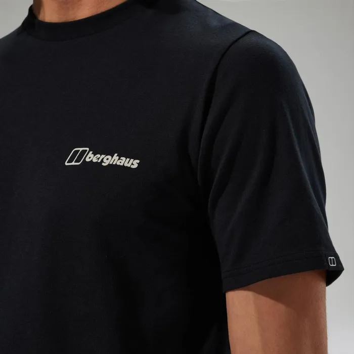 TShirts Men Berghaus MTN Silhouette Short Sleeve TShirt Black TShirts Men Berghaus MTN Silhouette Short Sleeve TShirt Black