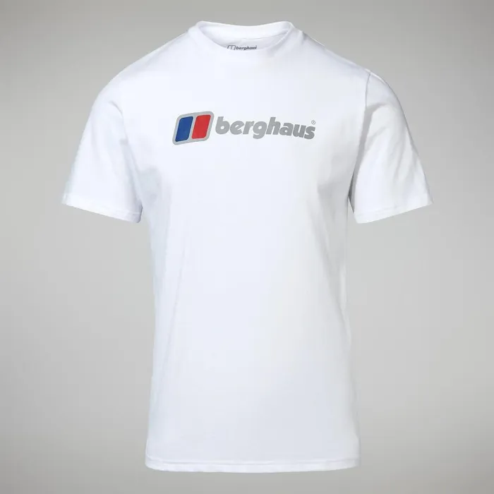 TShirts Men Berghaus Organic Big Classic Logo Tee White TShirts Men Berghaus Organic Big Classic Logo Tee White