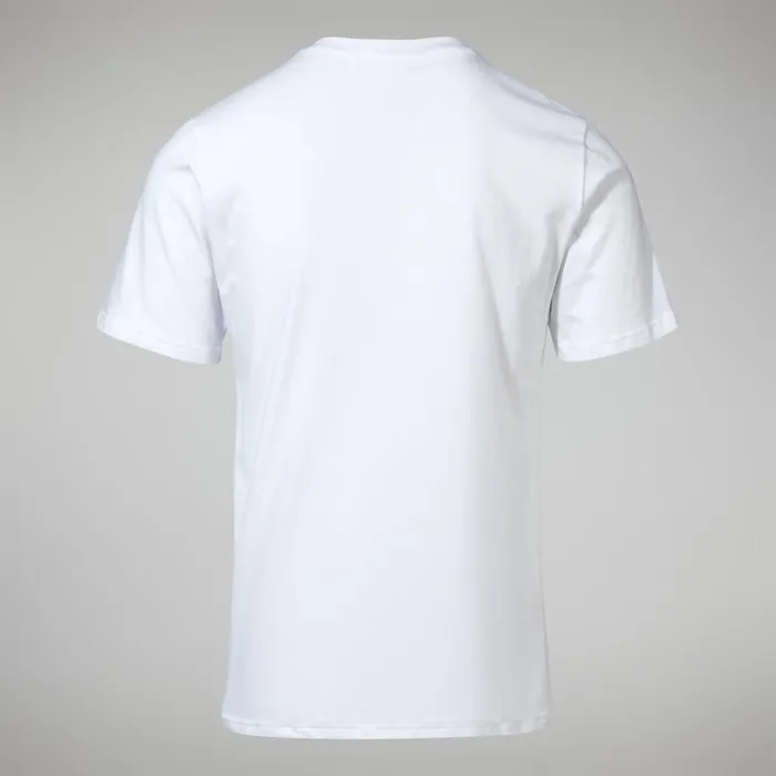 TShirts Men Berghaus Organic Big Classic Logo Tee White TShirts Men Berghaus Organic Big Classic Logo Tee White