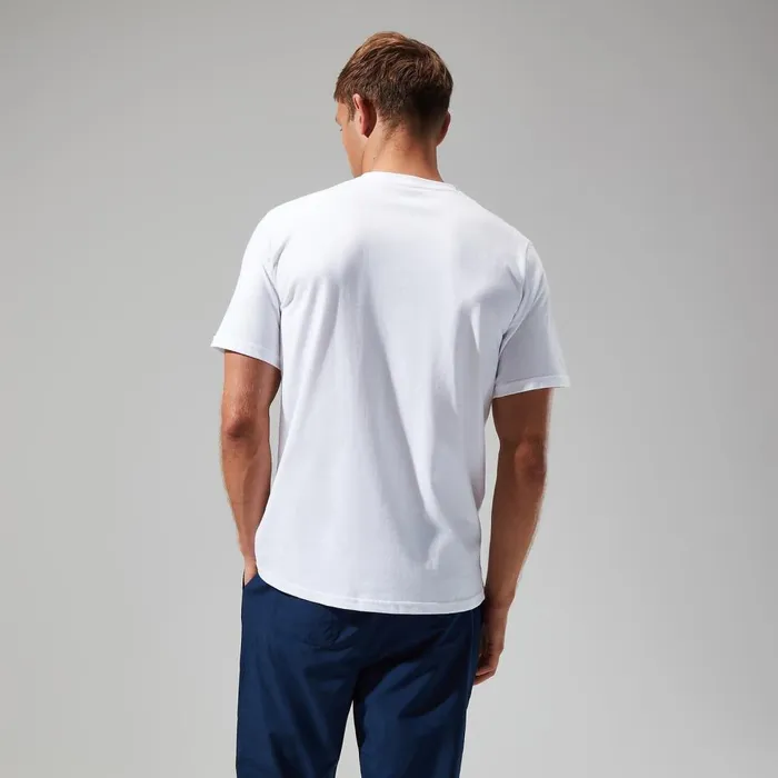 TShirts Men Berghaus Organic Big Classic Logo Tee White TShirts Men Berghaus Organic Big Classic Logo Tee White