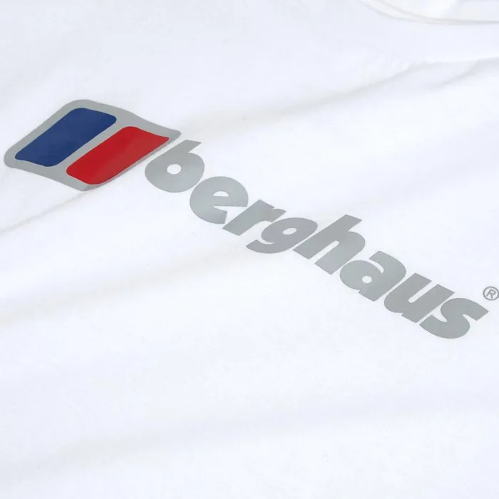 TShirts Men Berghaus Organic Big Classic Logo Tee White TShirts Men Berghaus Organic Big Classic Logo Tee White