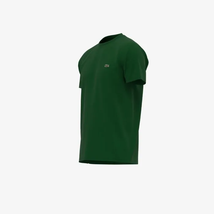 TShirts Men Lacoste Men039s Crew Neck Pima Cotton Jersey TShirt Pine Green 132