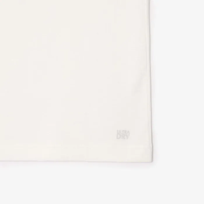 TShirts Men Lacoste Men039s Sport 3D Print Croc Jersey TShirt White Black Au8