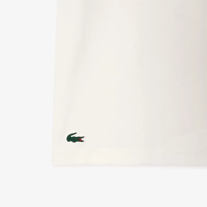 TShirts Men Lacoste Men039s Sport UltraDry Croc Print TShirt White Green White 2d8