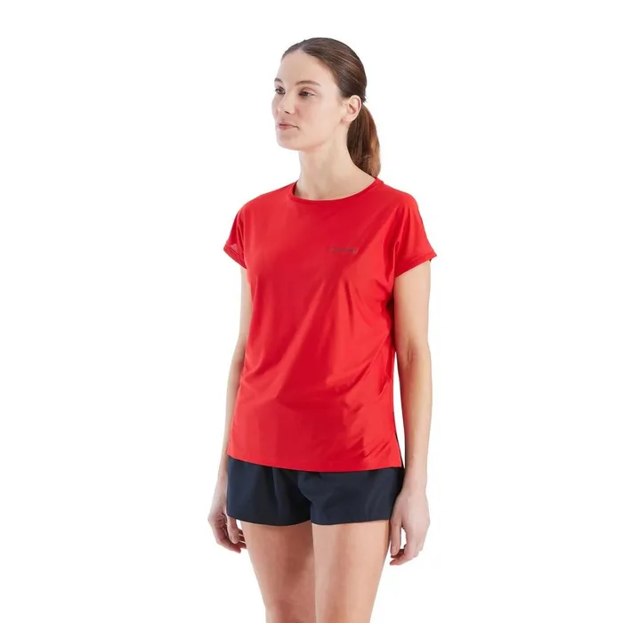 Technical Baselayers Women Berghaus Nesna Short Sleeve Baselayer 8211 Red