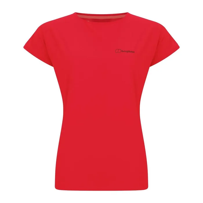 Technical Baselayers Women Berghaus Nesna Short Sleeve Baselayer 8211 Red