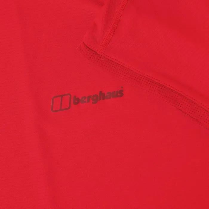 Technical Baselayers Women Berghaus Nesna Short Sleeve Baselayer 8211 Red