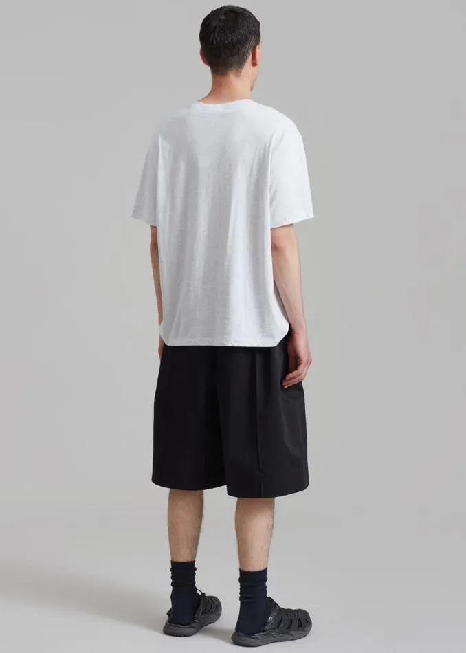 The Frankie Shop Adan Bermuda Shorts 8211 Black Shop Clothing