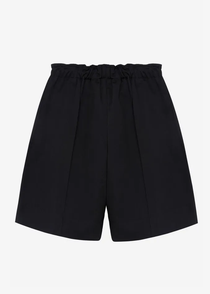 The Frankie Shop Adan Bermuda Shorts 8211 Black Shop Clothing