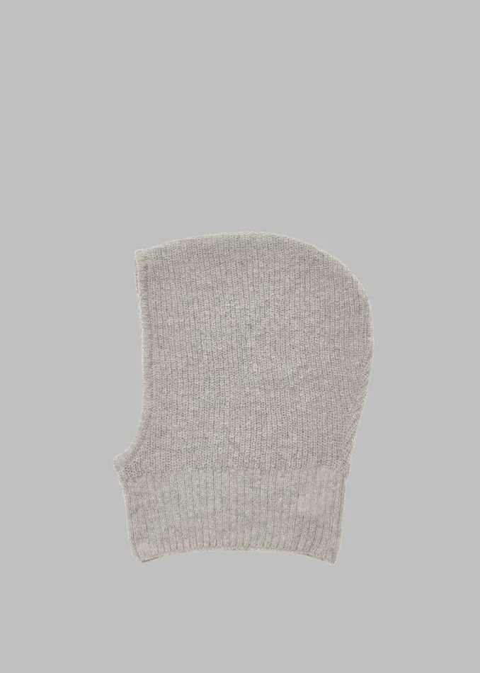The Frankie Shop Amomento Alpaca Balaclava 8211 Charcoal Shop Accessories