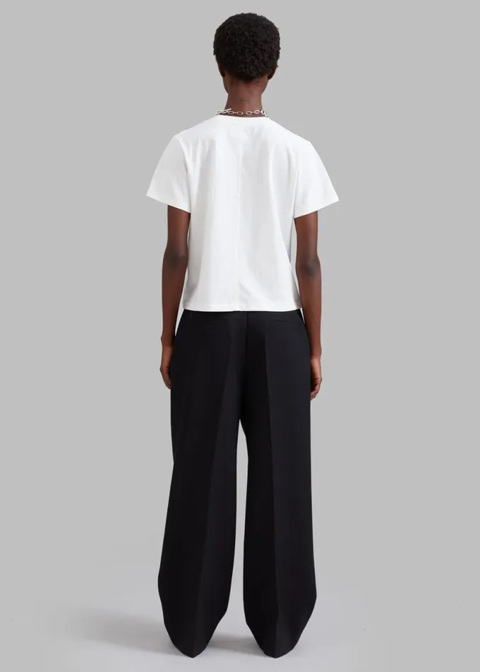 The Frankie Shop Athens Tee 8211 White Shop Tops