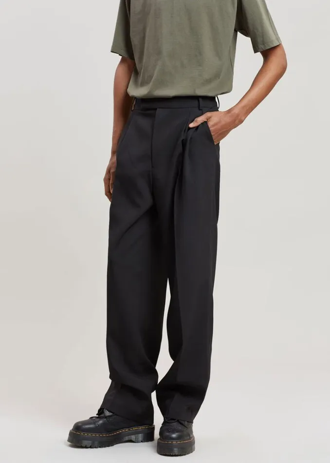 The Frankie Shop Beo Suit Pants 8211 Black Shop Clothing