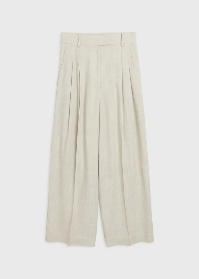 The Frankie Shop By Malene Birger Cymbaria Pants 8211 Undyed Shop Bottoms