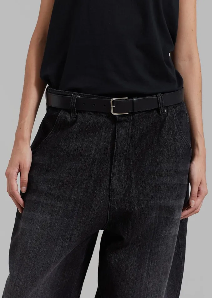 The Frankie Shop Charleston Oversized Jeans 8211 Grey Shop Clothing