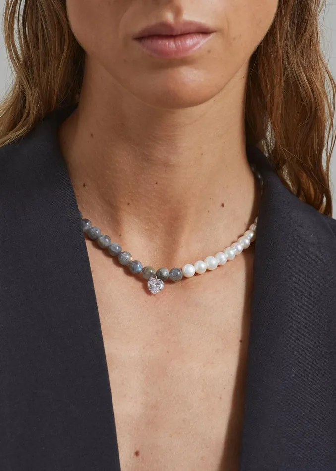 The Frankie Shop Completedworks FeeFiFoFum Necklace 8211 Recycled Silver Shop Accessories