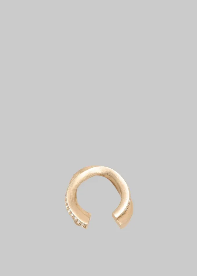 The Frankie Shop Completedworks We Dare You To Trespass Ear Cuff 8211 Gold Shop Accessories