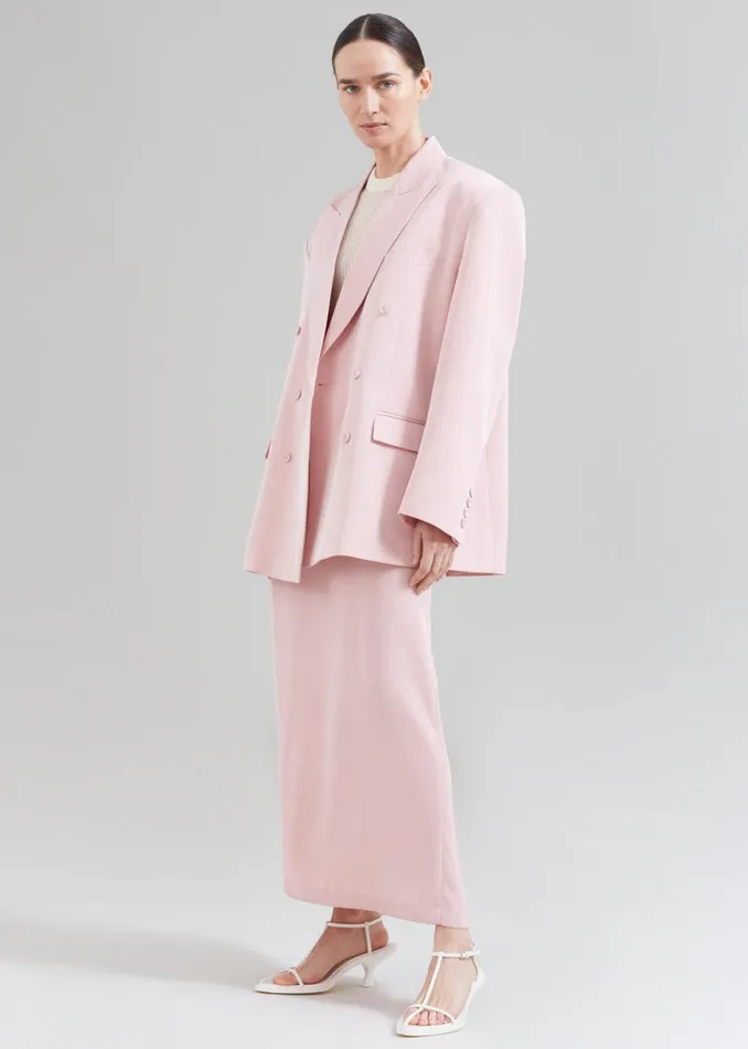 The Frankie Shop Demi Blazer 8211 Pink Shop Suits