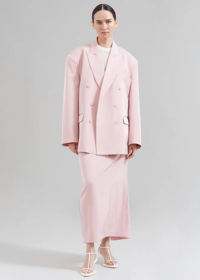 The Frankie Shop Demi Blazer 8211 Pink Shop Suits