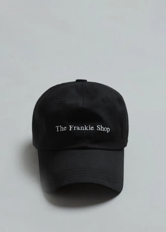 The Frankie Shop Frankie Baseball Cap 8211 Black Shop Accessories