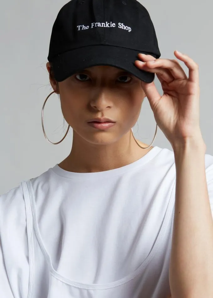 The Frankie Shop Frankie Baseball Cap 8211 Black Shop Accessories