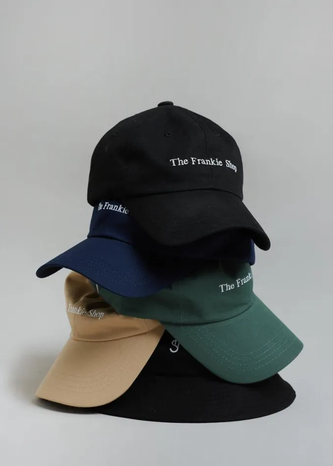 The Frankie Shop Frankie Baseball Cap 8211 Black Shop Accessories
