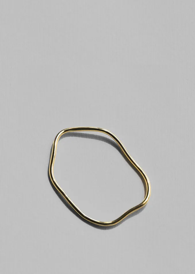 The Frankie Shop Jasmin Sparrow D039Orsay Bangle 8211 Gold Shop Accessories