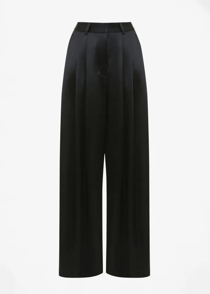 The Frankie Shop JW Anderson Wide Leg Trousers 8211 Black Shop Clothing