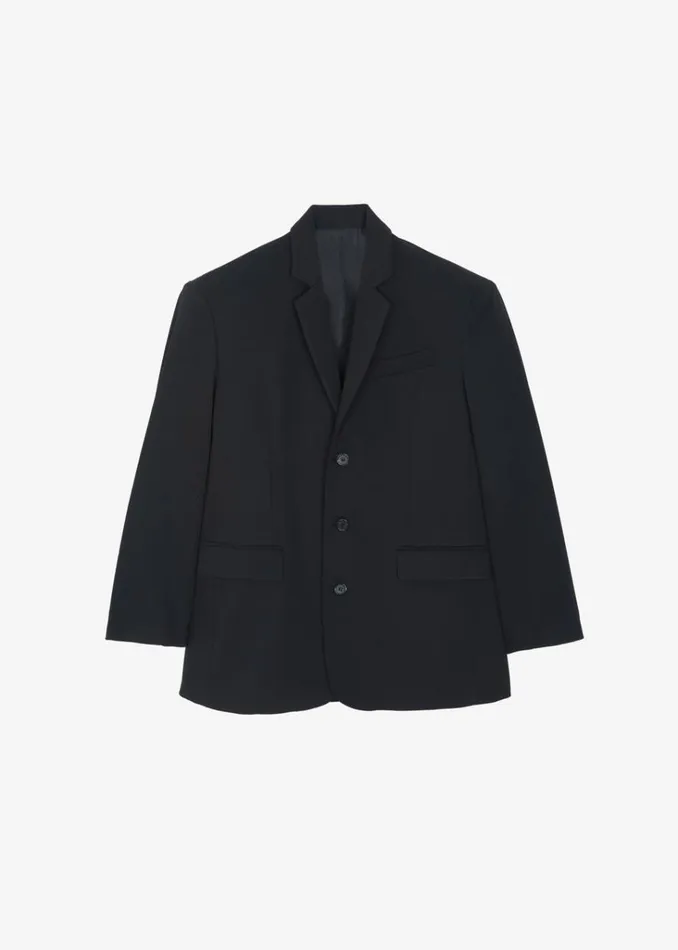 The Frankie Shop Tansy Oversized Blazer 8211 Black Shop Suits