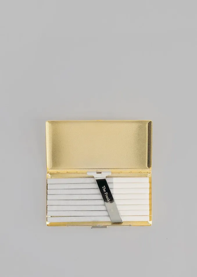 The Frankie Shop TFS Multiuse Gold Case Shop Accessories