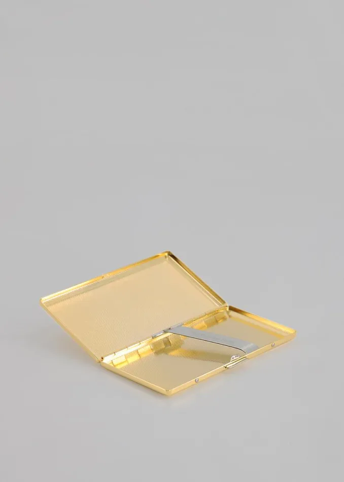 The Frankie Shop TFS Multiuse Gold Case Shop Accessories