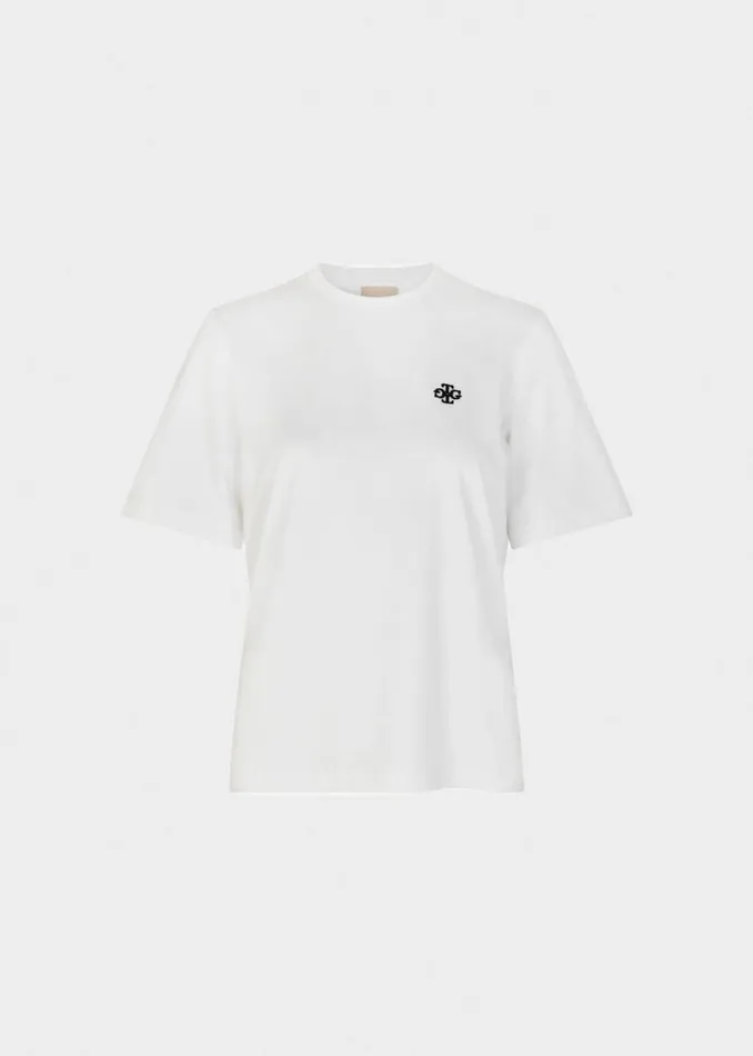 The Frankie Shop The Garment Logo Tee 8211 White Shop Tops