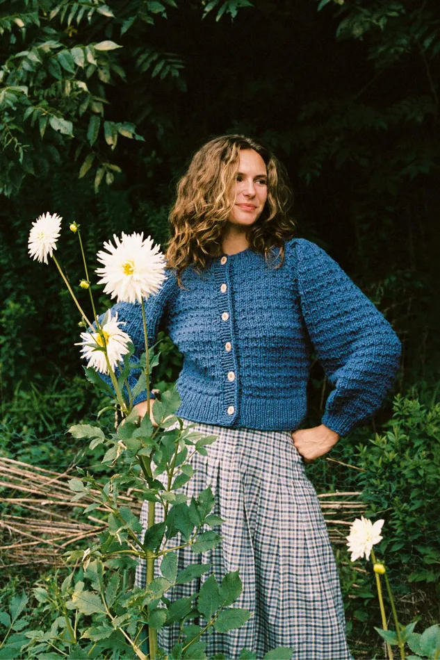 The Nola Cardigan Slate Women Sweaters and Outerwear Christy Dawn The Nola Cardigan Slate Women Sweaters and Outerwear Christy Dawn
