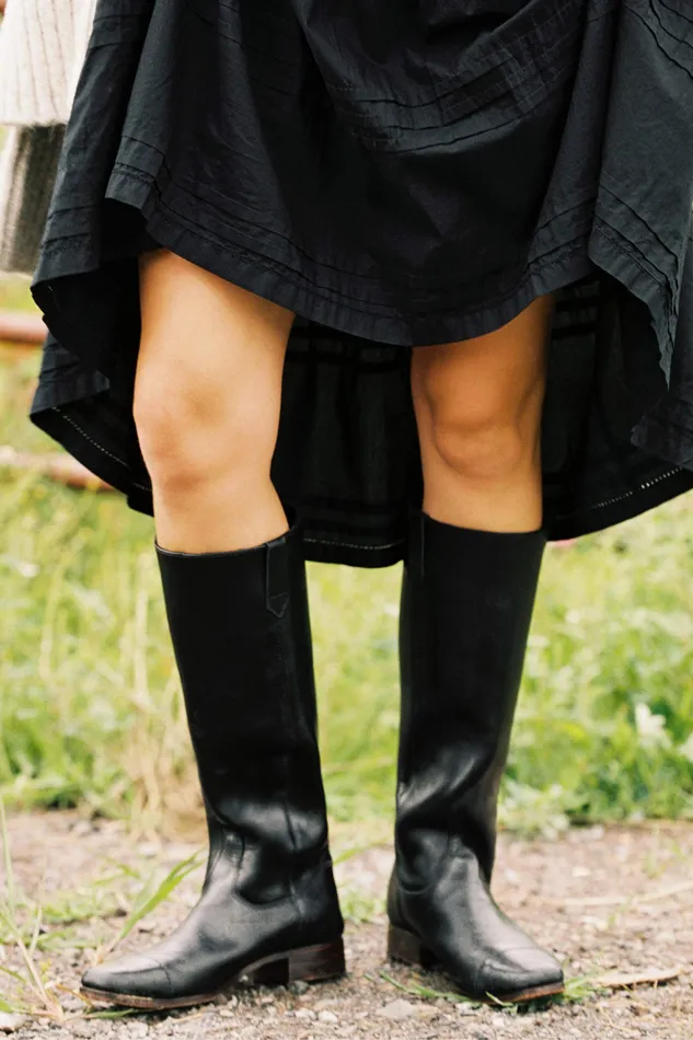 The Yoko Boot Noir Footwear Christy Dawn Women The Yoko Boot Noir Footwear Christy Dawn Women