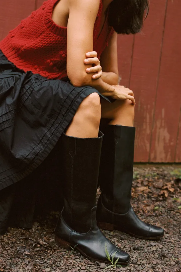 The Yoko Boot Noir Footwear Christy Dawn Women The Yoko Boot Noir Footwear Christy Dawn Women