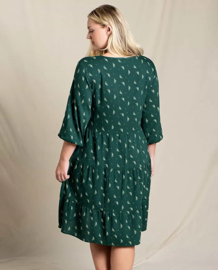 ToadandCo Dresses Manzana Tiered Long Sleeve Dress Starshine Print 8211 Women039s