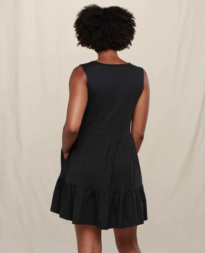 ToadandCo Dresses Marley Tiered Sleeveless Dress Black 8211 Women039s