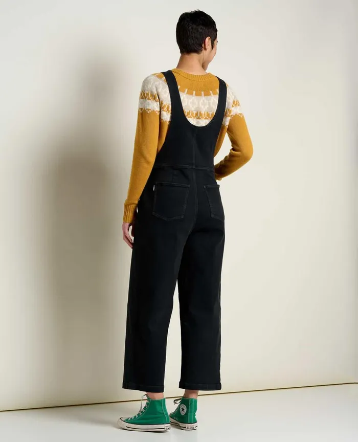 ToadandCo Jumpsuits and Overalls Balsam Seeded Denim Overall Washed Black 8211 Women039s