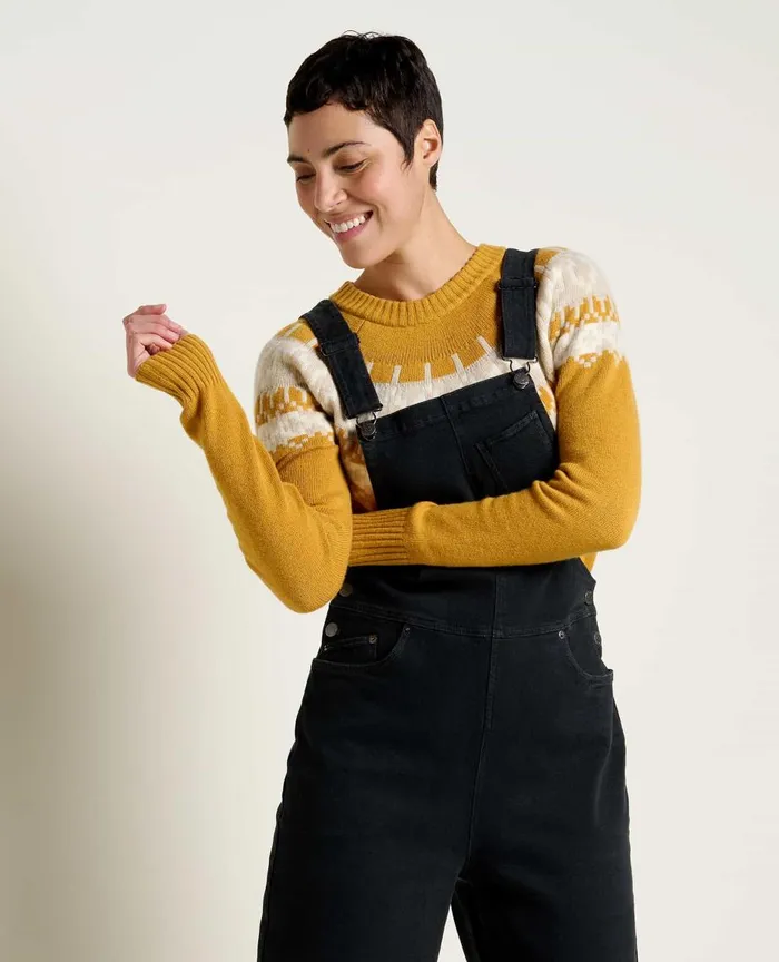 ToadandCo Jumpsuits and Overalls Balsam Seeded Denim Overall Washed Black 8211 Women039s