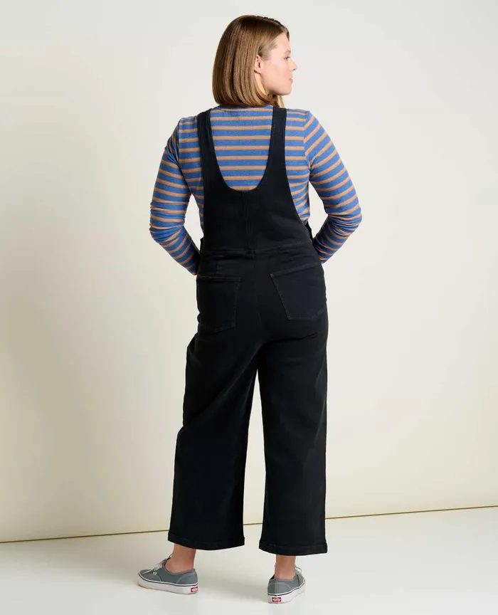 ToadandCo Jumpsuits and Overalls Balsam Seeded Denim Overall Washed Black 8211 Women039s