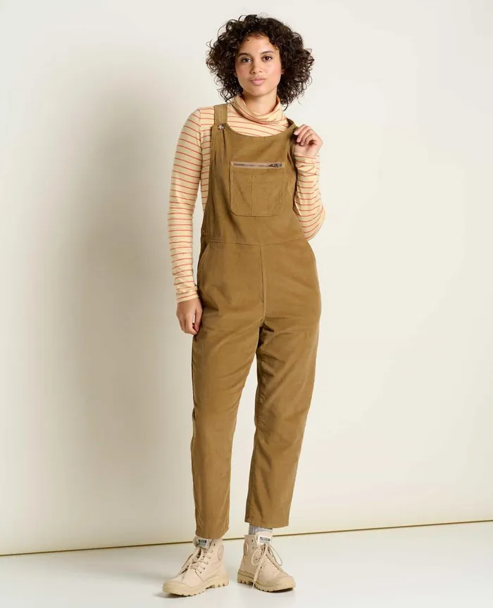ToadandCo Jumpsuits and Overalls Scouter Cord Overall Honey Brown 8211 Women039s