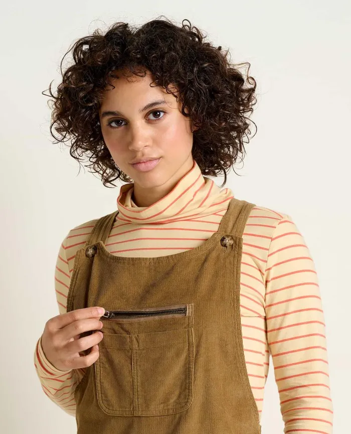 ToadandCo Jumpsuits and Overalls Scouter Cord Overall Honey Brown 8211 Women039s
