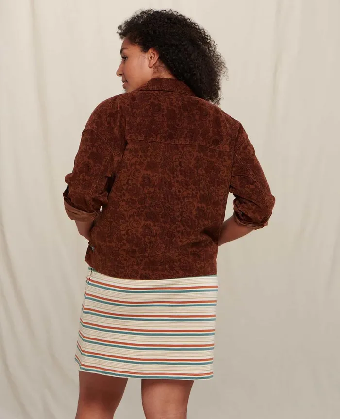 ToadandCo Outerwear Scouter Cord Jacket Paisley Print 8211 Women039s