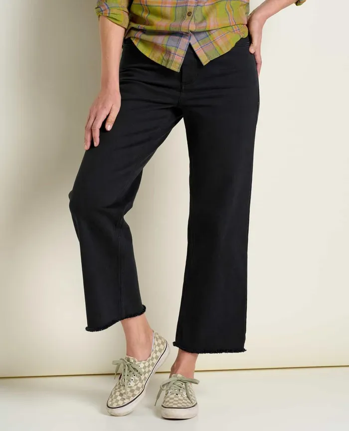 ToadandCo Pants Balsam Seeded Cutoff Pant Washed Black 8211 Women039s