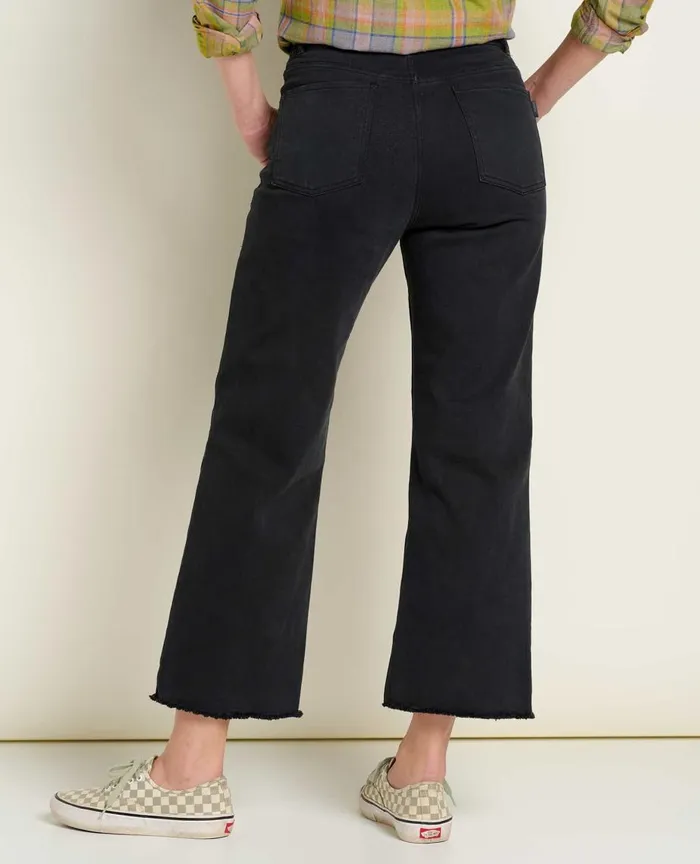 ToadandCo Pants Balsam Seeded Cutoff Pant Washed Black 8211 Women039s