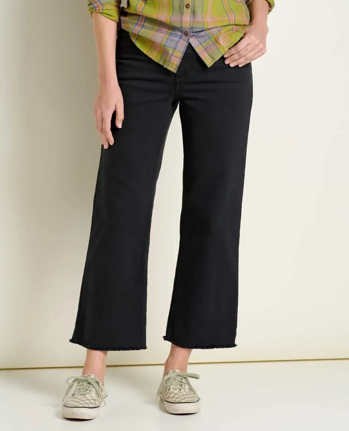 ToadandCo Pants Balsam Seeded Cutoff Pant Washed Black 8211 Women039s