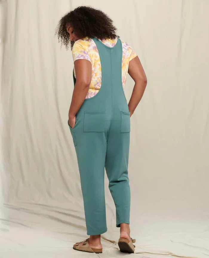 ToadandCo Pants Daybreaker Hemp Jumpsuit Silver Pine 8211 Women039s