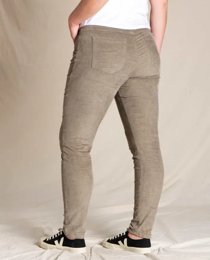 ToadandCo Pants Karuna Cord 5 Pocket Skinny Pant Dark Chino 8211 Women039s